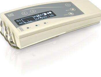 Off-white EX735Ag SCENAR COSMODIC device with digital display and silver electrodes.