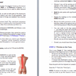 Instructional pages for the 3P7P protocol using SCENAR and COSMODIC therapy devices.